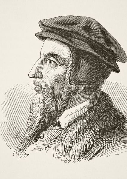 French Protestant preacher John Calvin